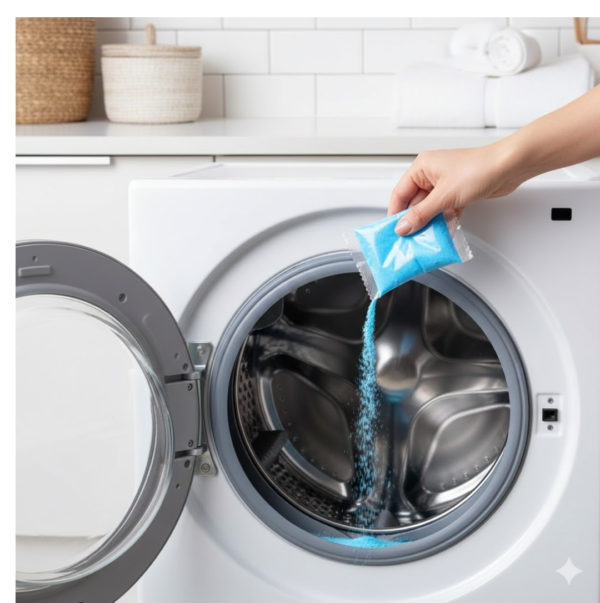 WASHING MACHINE STAIN TANK CLEANER DEEP CLEANING DETERGENT POWDER ( 1PC )