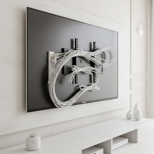 3.2×200 MM Nylon Self-Locking Cable Ties – Heavy Duty Zip Wire Tie (Pack of 100, Black)