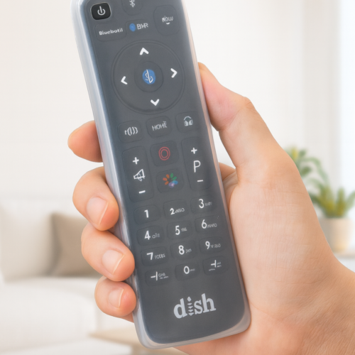 Protective Cover for DISH TV SET TOP Box Remote Control Pouch Cover Holder (Small)