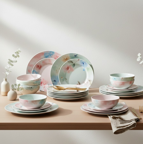 Premium Tableware, Dinner Set, 32 Pc For Serving Food Stuffs And Items.