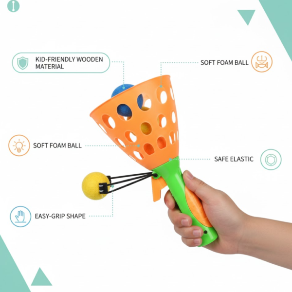 Catapult Butt Ball Toy widely used by kids and childrens