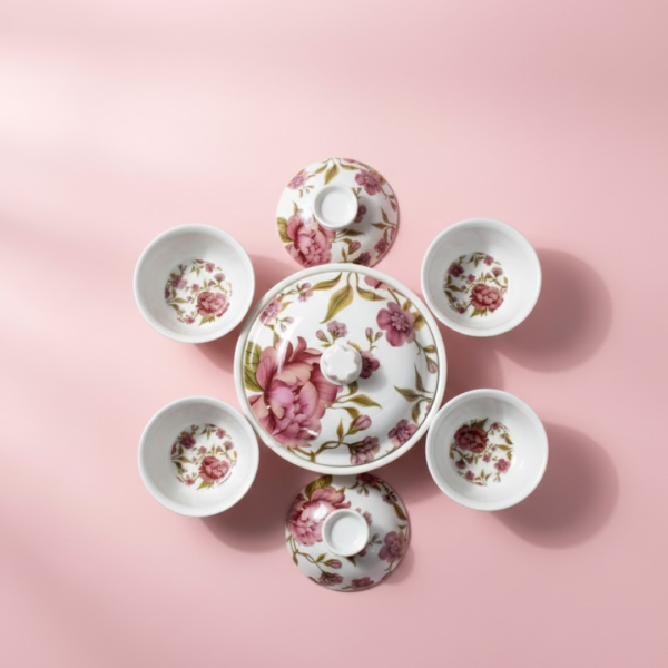 2092621286.png 5 Pc Pudding Set used as a cutlery set for serving food purposes and sweet dishes