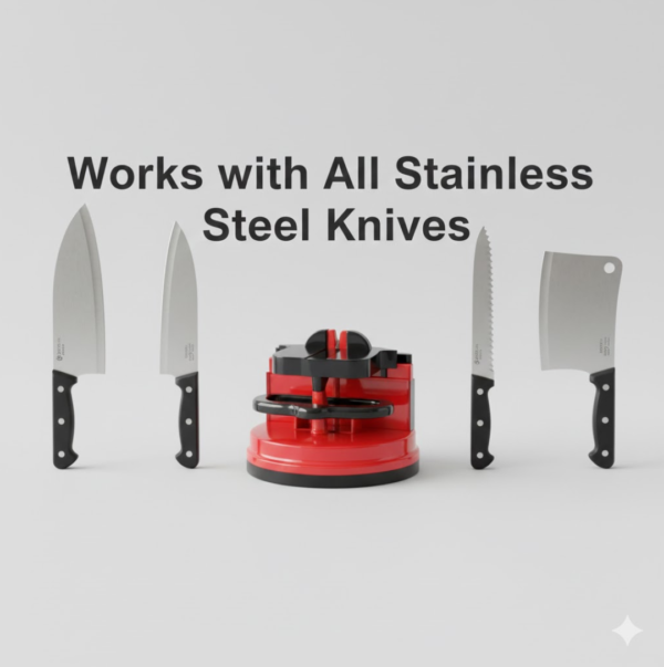 Manual Kitchen Knife Sharpener for Sharpening Stainless Steel