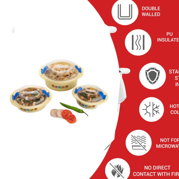 2092621414_534406e4-060c-4b33-9a3e-f6536fb958a3.png Hot N Fresh Insulated Plastic Casserole Gift Set (3 Pieces)