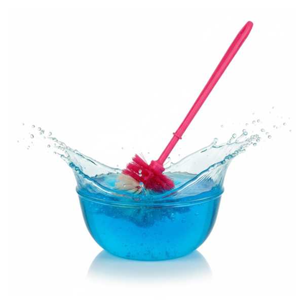 Plastic Round Toilet Cleaner Brush