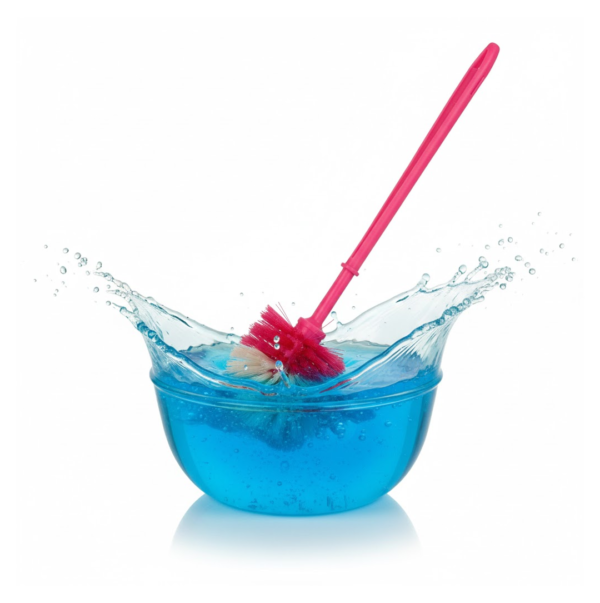 Plastic Round Toilet Cleaner Brush