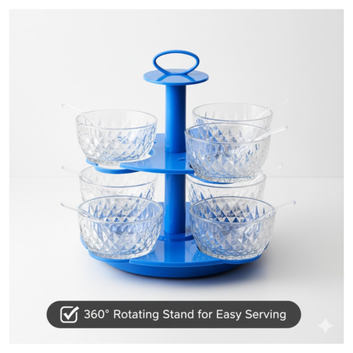 2092621453.png 4 in 1 Multipurpose 360 Degree Rotating Pickle Rack Container for Kitchen