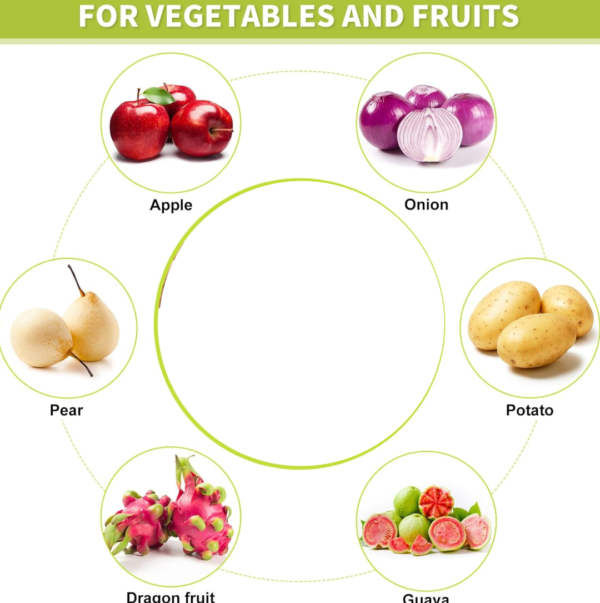 2092621462.png Stainless Steel Apple Cutter / Slicer with 8 Blades and Handle