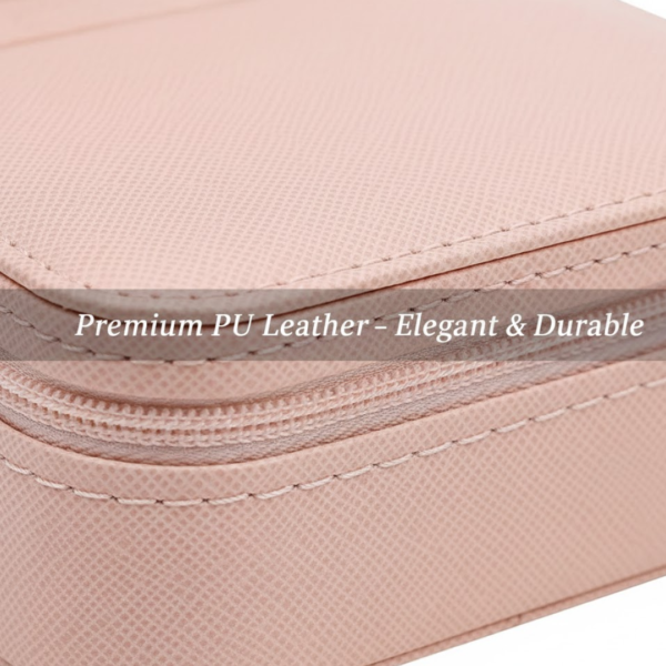 Mini PU Leather jewellery Box for Travel & Storage