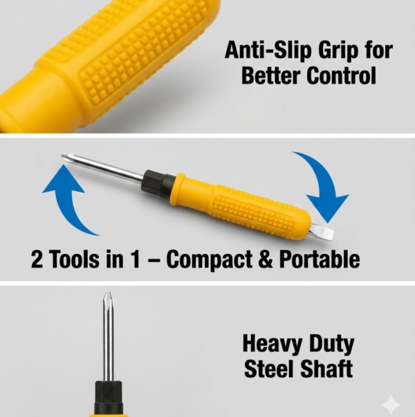 2092621467.png 2 in 1 Multipurpose Screwdriver in Single Instrument