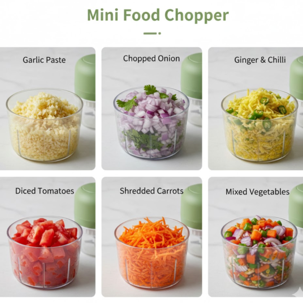 2092621470_cf7aacfb-3390-4b26-ad7f-9862c2373956.png Wireless USB Rechargeable Mini Electric Garlic Machine / Chopper 3 Blades (300Ml)