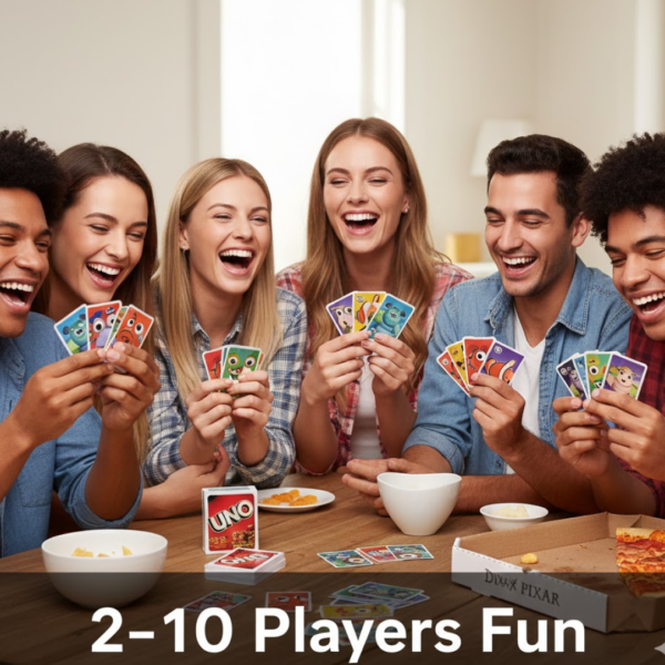 UNO Pixar  Anniversary Card Game with 112 Cards