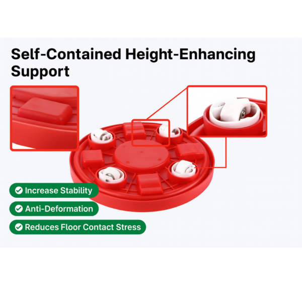 2092621482.png Gas Cylinder Trolley Stand with Movable Wheels