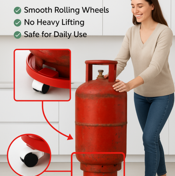 2092621483.png Gas Cylinder Trolley Stand with Movable Wheels