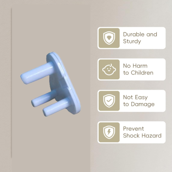 Safety Cover Guards for Electric Socket Plug  (Small)