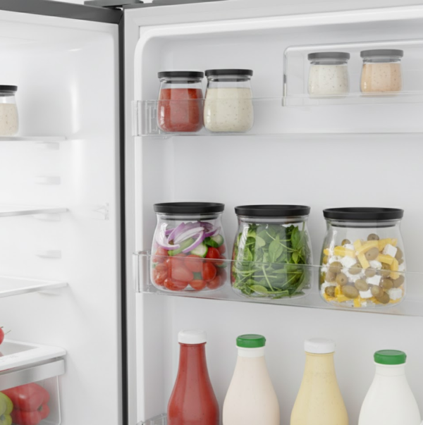 Matka Shaped Jar with Air Tight & Leak Proof Lid (Multicolour) (Set of 6) (900Ml)