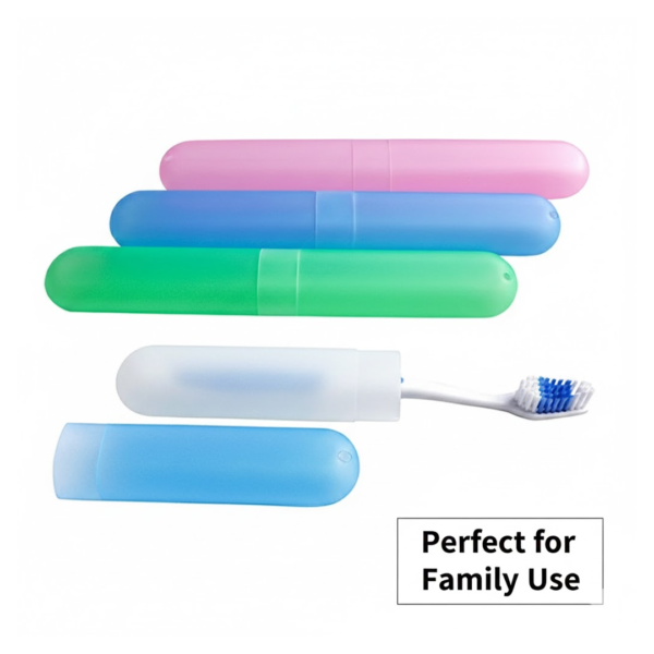Plastic Hygienic Toothbrush Travel Portable Case