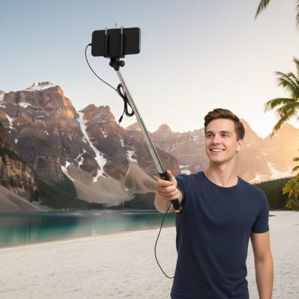 2092621532.png Selfie Sticks Box with Aux Wire for All Smart Phones