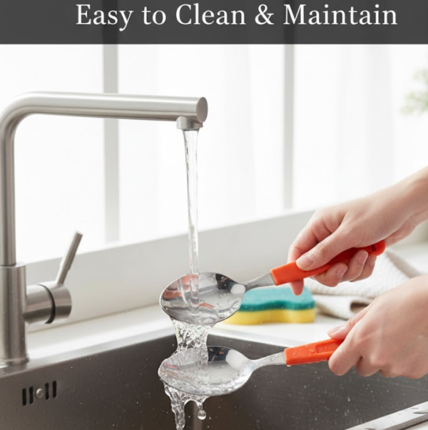 New Stylish 24 Pcs Plastic, Stainless Steel Cutlery Set (Pack of 24)