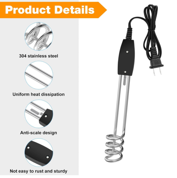 2092621548.png 1000W-220V Water Heater Portable Electric Immersion Element Boiler