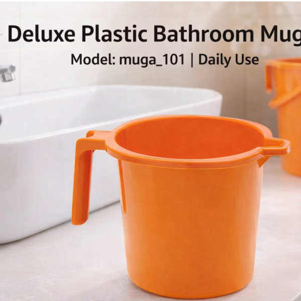 Deluxe Plastic Mug for Bathroom (muga_101)