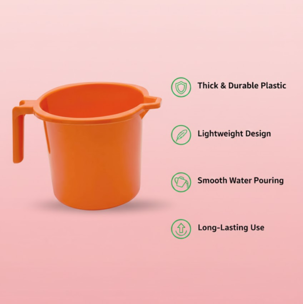 Deluxe Plastic Mug for Bathroom (muga_101)