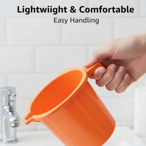 Deluxe Plastic Mug for Bathroom (muga_101)