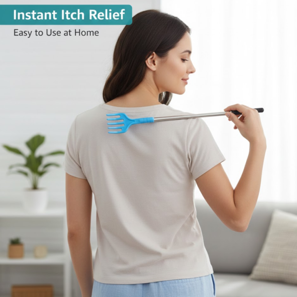 2092621603.png Scratcher Back, khujli stick, Telescopic Scratching Backscratcher Massager Kit