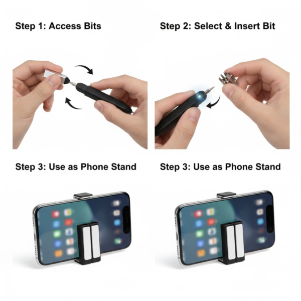 2092621635.png Pen-Shaped Phone Holder with Screwdriver Sets