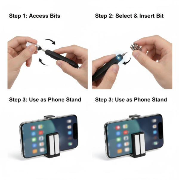 2092621635.png Pen-Shaped Phone Holder with Screwdriver Sets