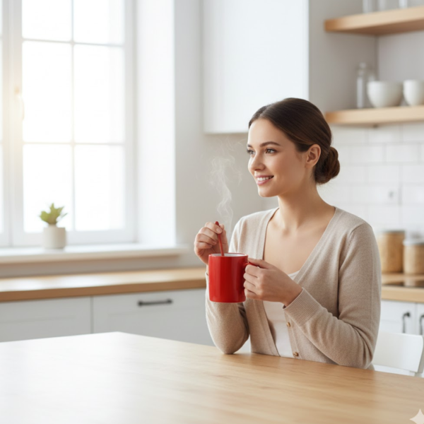 Coffee Mug With Spoon and box packing, Used for Drinking and Taking Coffees