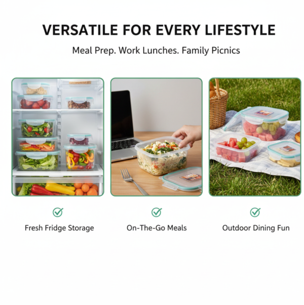 2092621717.png Kitchen Storage Containers Set – Fridge Organizer Lunch Boxes (5 Pcs)