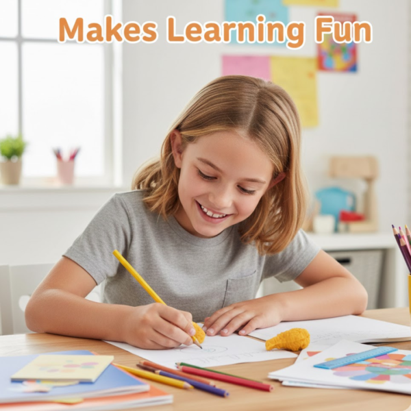 Cute Chicken Wing & Leg Erasers for Kids & Students (8 Pc Set)