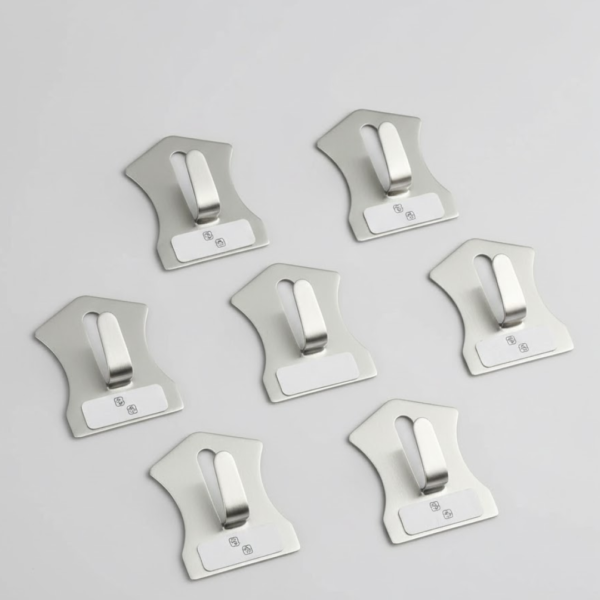 2092621755.png 18-Piece Stainless Steel Wall Hooks: Organize Your Home Effortlessly