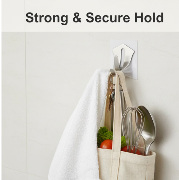 2092621757.png 18-Piece Stainless Steel Wall Hooks: Organize Your Home Effortlessly