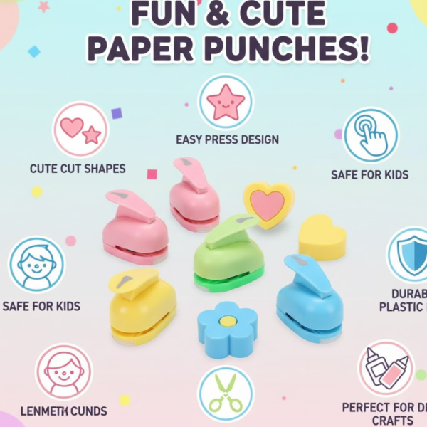 Decorative Kids Paper Craft Punches