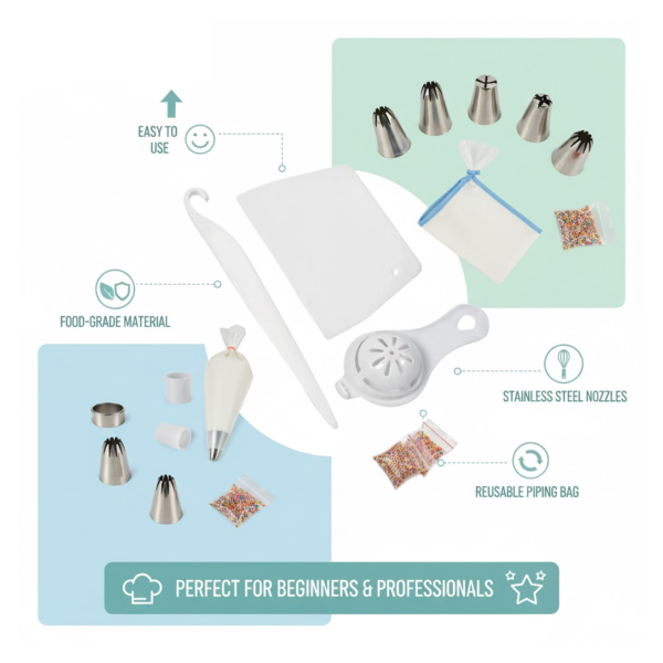 2092621772.png Essential Cake Decorating Kit: 3-Piece Set for Bakers of All Levels