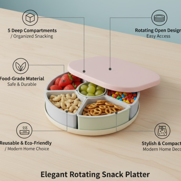 2092621798.png Large Compartment Box | Creative Divided Food Fruit Plate