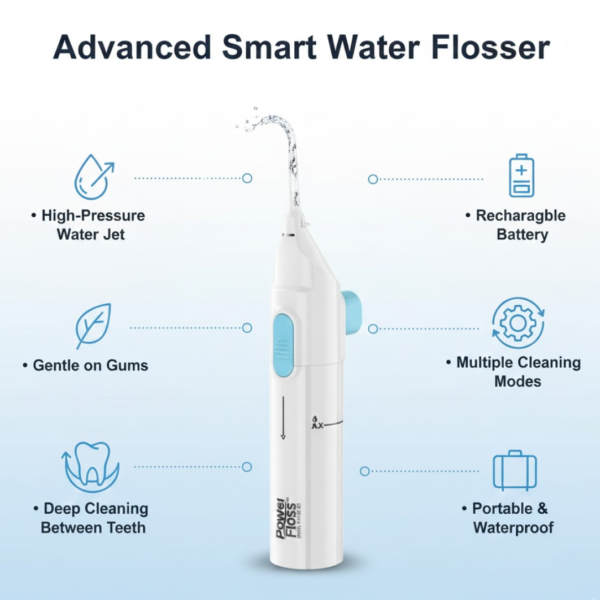 Smart Water Flosser Teeth Cleaner For Cleaning Teeth