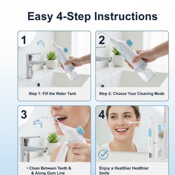 Smart Water Flosser Teeth Cleaner For Cleaning Teeth