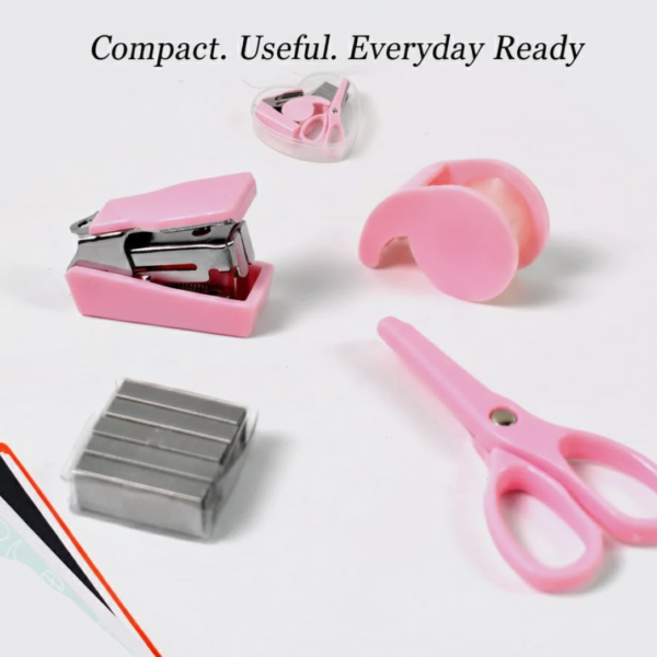 Mini Office Stationery Set (4 Pcs Set)