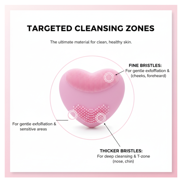 2092621852.png Heart-Shaped Silicone Face Wash Brush – Facial Cleansing Scrubber for Women