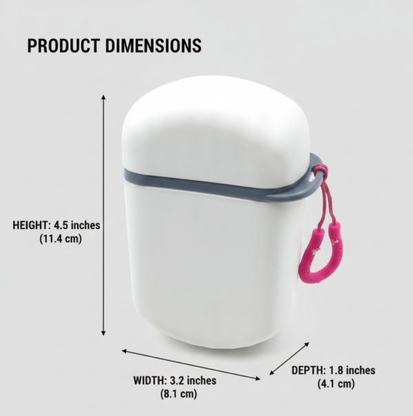 Stylish & Leak-Proof Travel Soap Box (1 Pc)