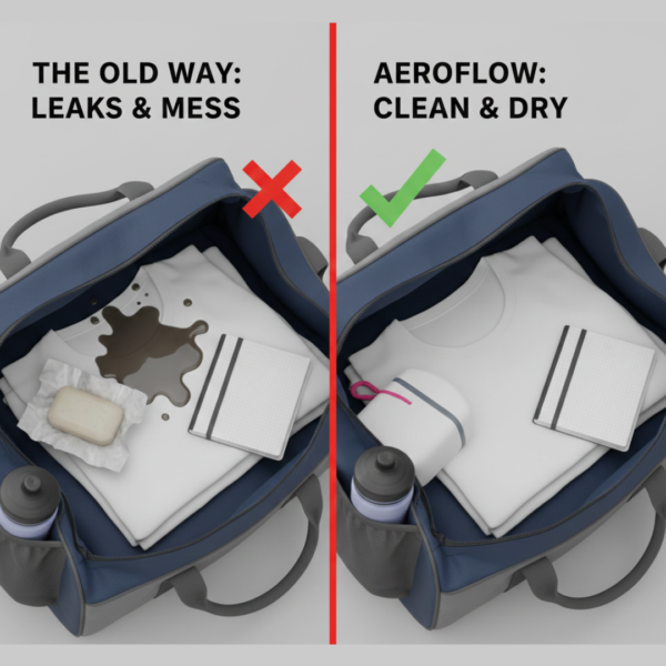 Stylish & Leak-Proof Travel Soap Box (1 Pc)