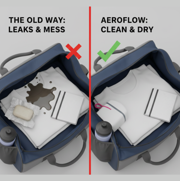 Stylish & Leak-Proof Travel Soap Box (1 Pc)