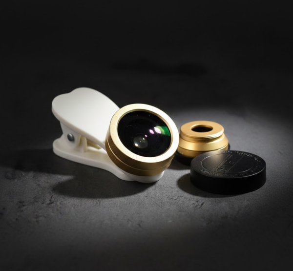 2092621954.png Universal Clip-On Mobile Camera Lens Kit (1 Set)
