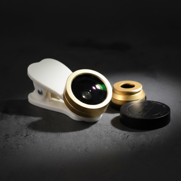 2092621954.png Universal Clip-On Mobile Camera Lens Kit (1 Set)