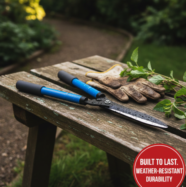 Gardening Tools - Duty Hedge Shear Adjustable Garden Scissor with Comfort Grip