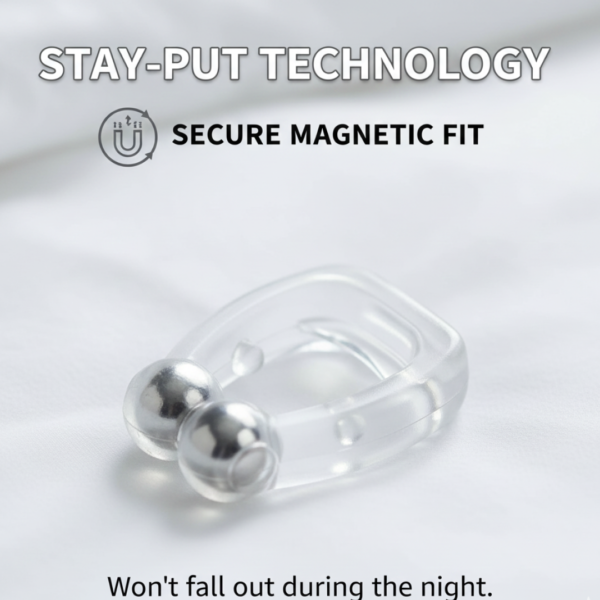 Anti-Snore Nose Clip (Silicone, 1 Pc)