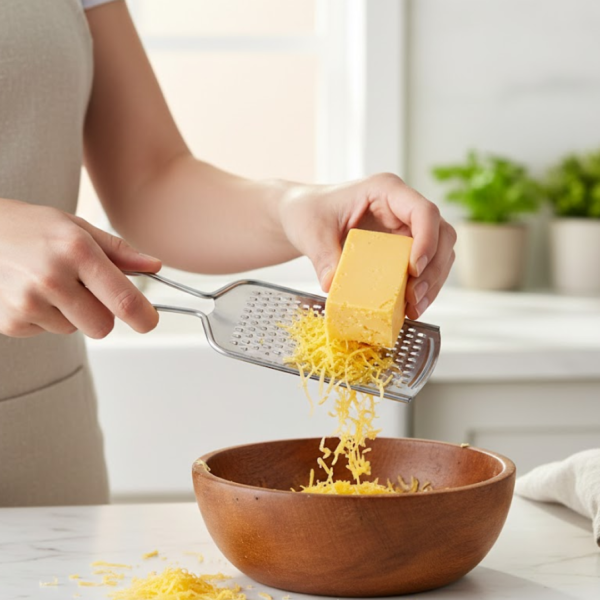 4In1 Combo - Stainless Steel Kitchen Lighter, Knife, Peeler and Smooth Grater